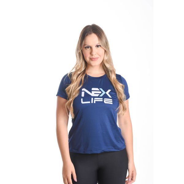 Camiseta Babylook AZUL MARINHO