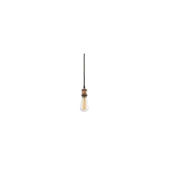 Lustre Pendente Fio Vintage Alumínio Bronze 