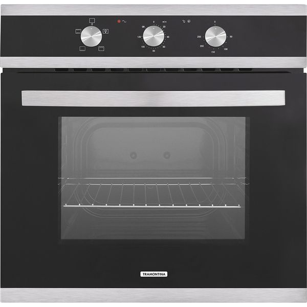 Forno Elétrico de Embutir Tramontina Glass Brasil B60 F3 Preto