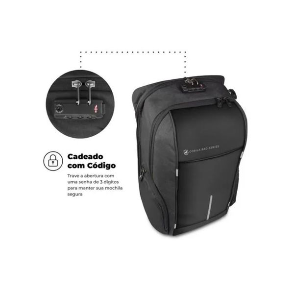 Mochila Locker - Gorila Shield | Nicolucci