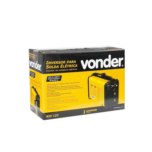 Inversor Para Solda DIG RIV 122 Bivolt - Vonder