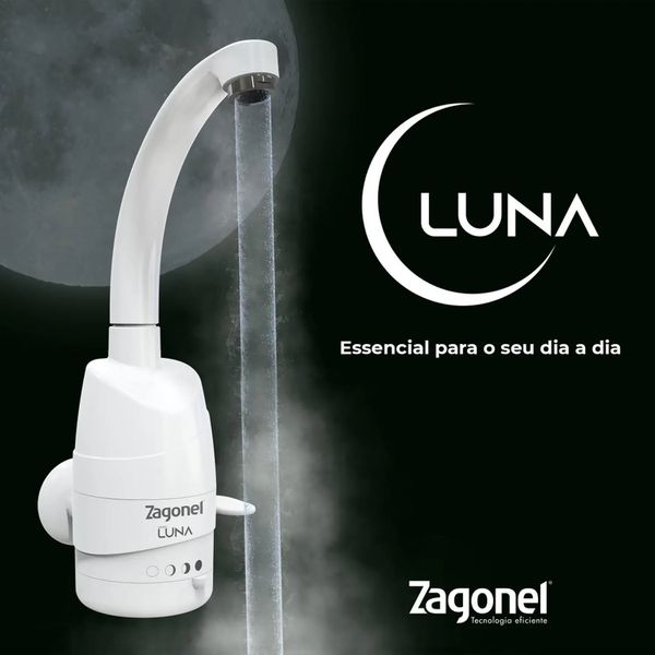 TORNEIRA ELETRICA LUNA BRANCA 4 TEMP. 5500W 220V