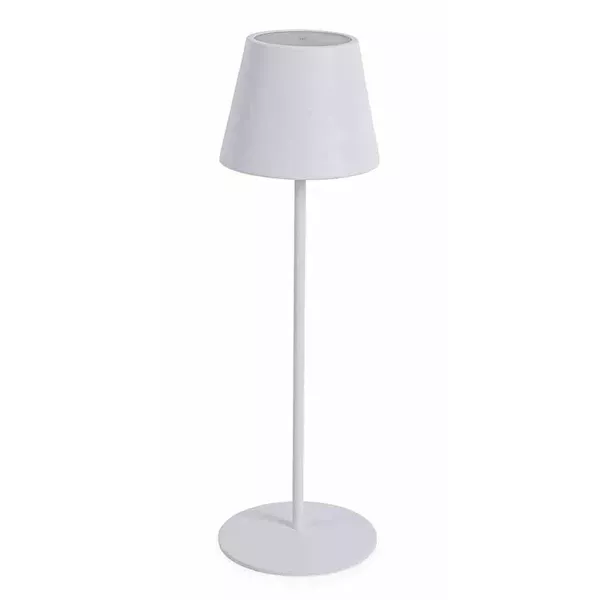 ABAJUR LED 3W DIMERIZÁVEL RECARREGAVEL CINZA 3000/6000K 