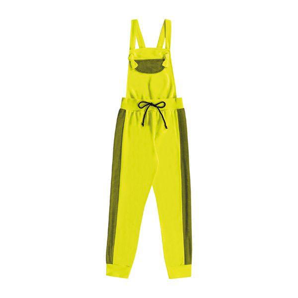 Macacão Feminino Fakini 10 ao 16 Amarelo Fluorescente