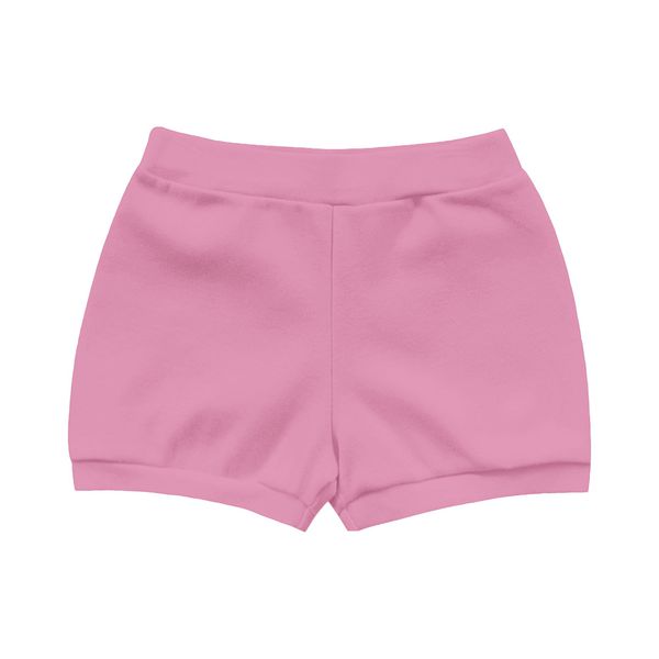 Short Kiko Baby Bebê Feminino RN ao G - Rosa Escuro