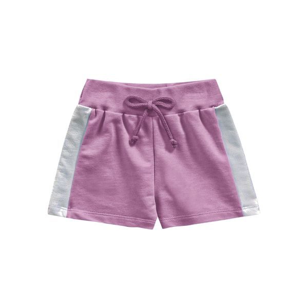 Short Fakini Infantil Feminino 4 ao 10 Rosa