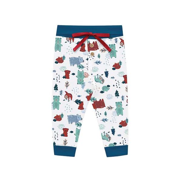 Calça Mijão Kiko Baby Bebê Masculino Estampada Tamanho Rn - P - M - G