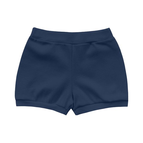 Short Kiko Baby Bebê Masculino RN ao G Azul Escuro