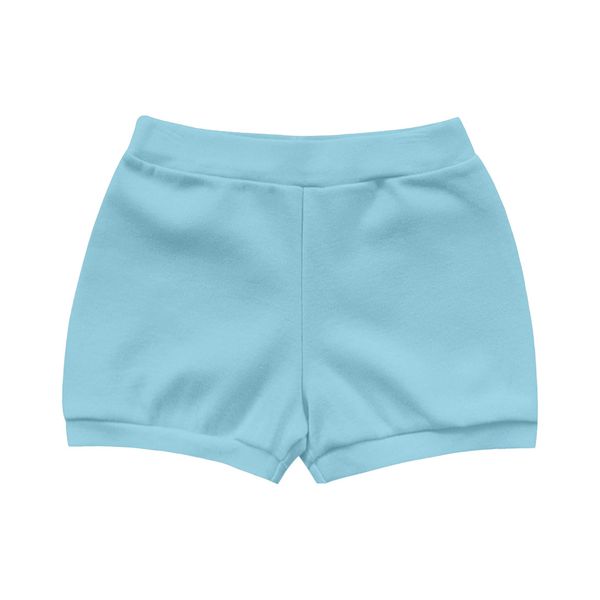 Short Kiko Baby Bebê Masculino RN ao G - Azul Claro