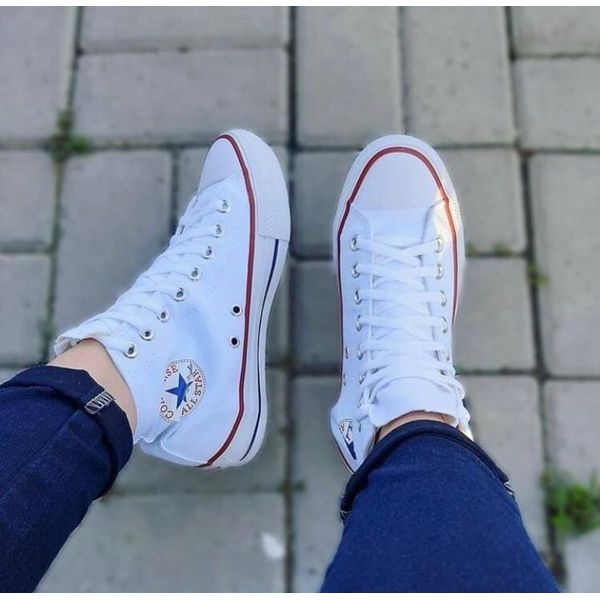 All Star Botinha Branco 