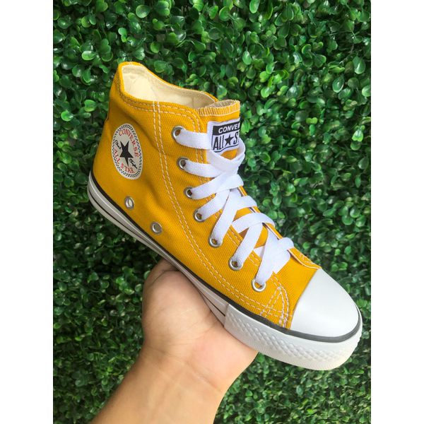 All Star Infantil Botinha Mostarda 