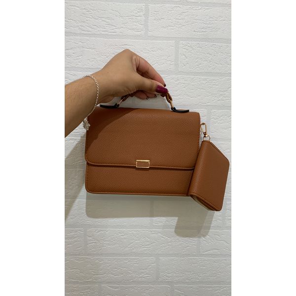 Bolsa Carteira Caramelo 