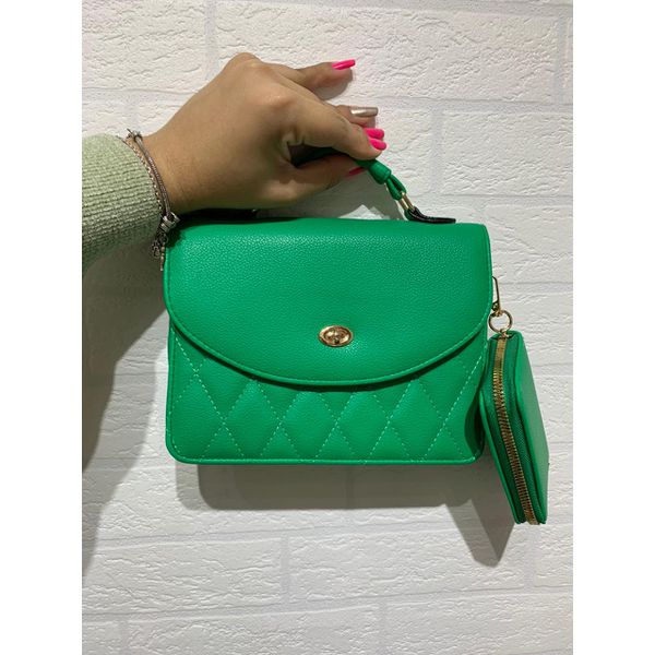 BOLSA CARTEIRA VERDE BRASIL 