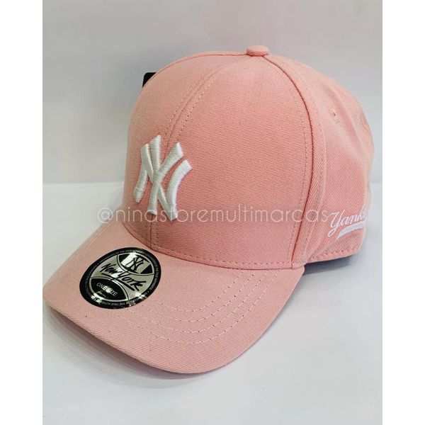 Boné New Era - Rosa/Branco