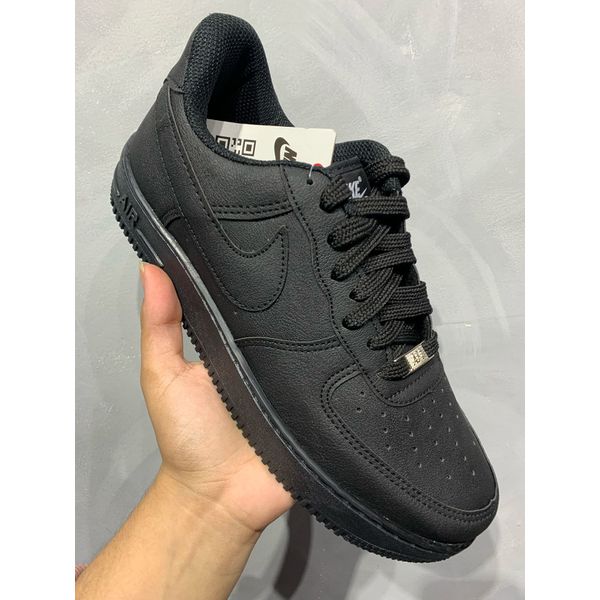 Air Force Preto (Acompanha Cadarço Trançado)