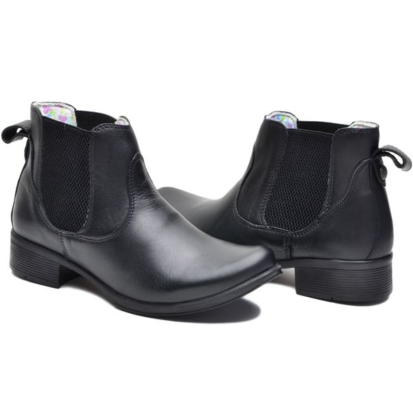 Bota cano clearance curto com elastico