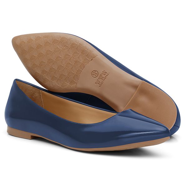 Sapatilha Azul Turquesa Estilo Casual Chic Senhora Stella10