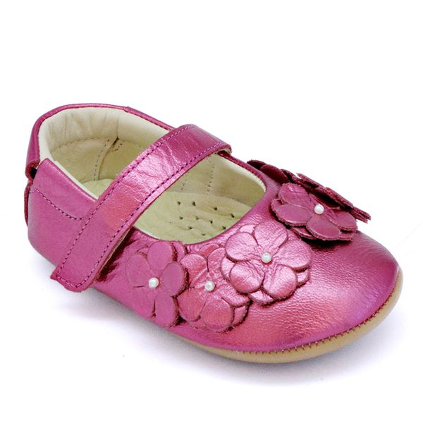 Sapato top infantil marsala