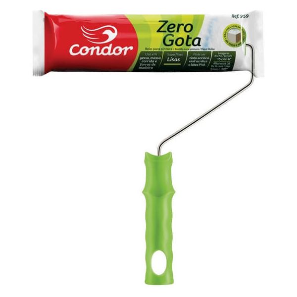 ROLO ZERO GOTA 15CM - 952 CONDOR