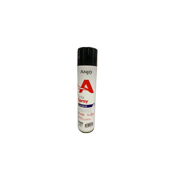 TINTA SPRAY ANJO USO GERAL PRETO BRILHANTE 400ML