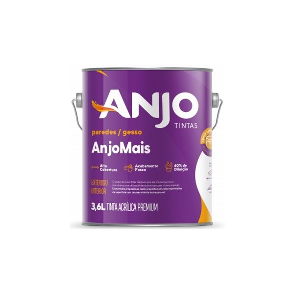 ANJO MAIS PREMIUM FOSCO BRANCO 3,6L - ANJO