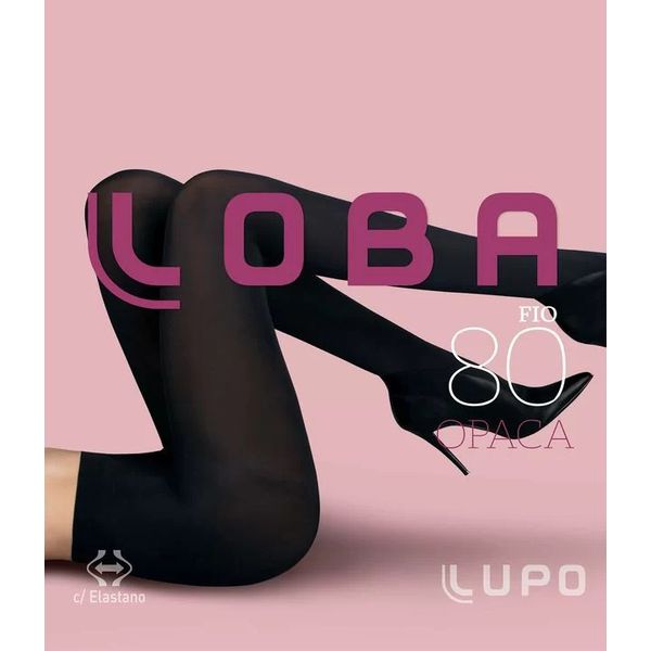 Meia calça lupo fio 80 PRETA