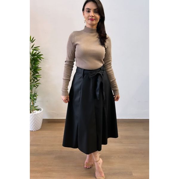 BLUSA MANGA LONGA PRISCILA CAPUCCINO