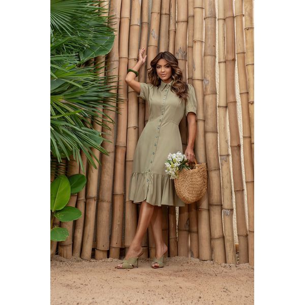 Chemise Ana Clara VERDE