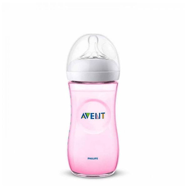 Mamadeira Pétala 260ml - Rosa - Philips Avent