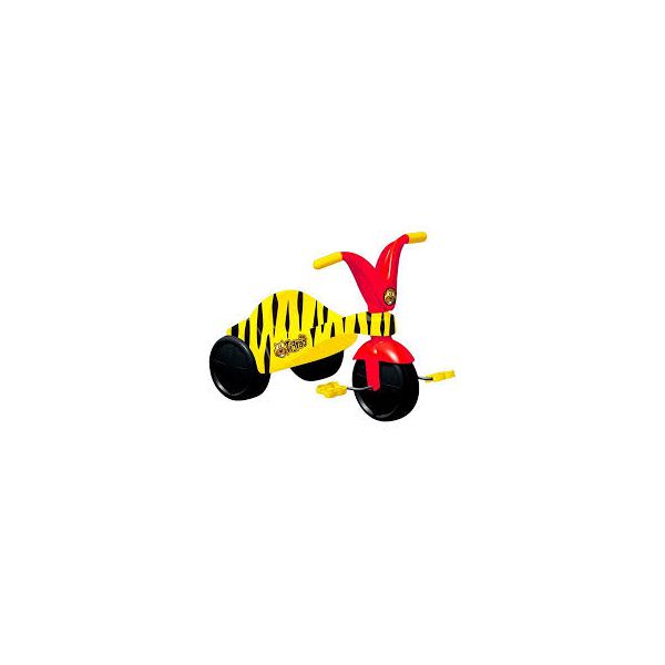 Triciclo Infantil amarelo e vermelho - Xalingo Tigrão