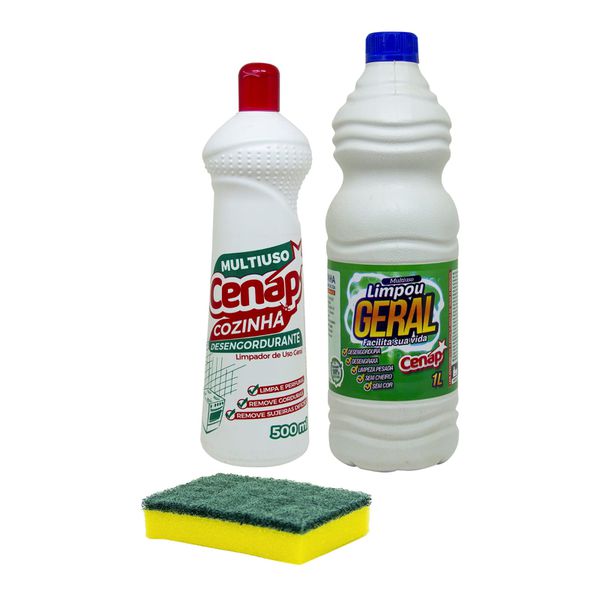 KIT PARA LIMPEZA DA COZINHA