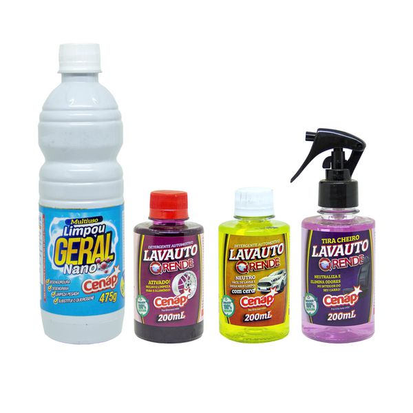 KIT PARA A LIMPEZA AUTOMOTIVA