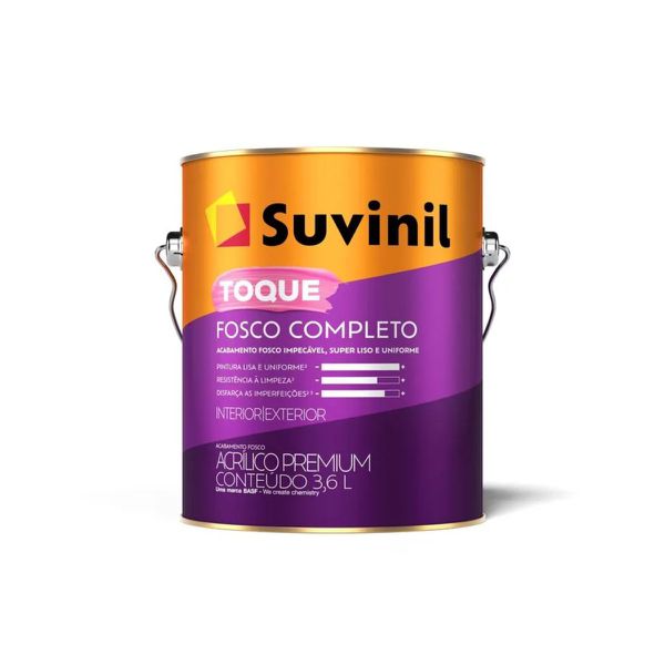 Tinta Toque Fosco Completo Allure 3,6L Suvinil