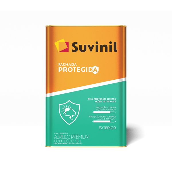 Tinta Fachada Protegida Areia 18L Suvinil