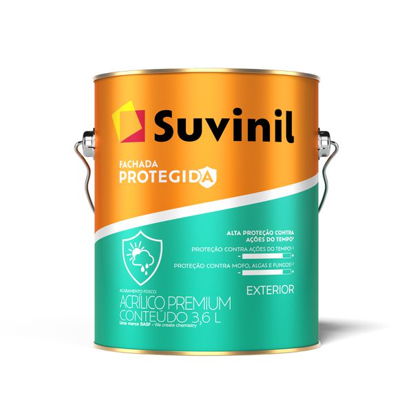 Tinta Fachada Protegida Elefante 3,6L Suvinil