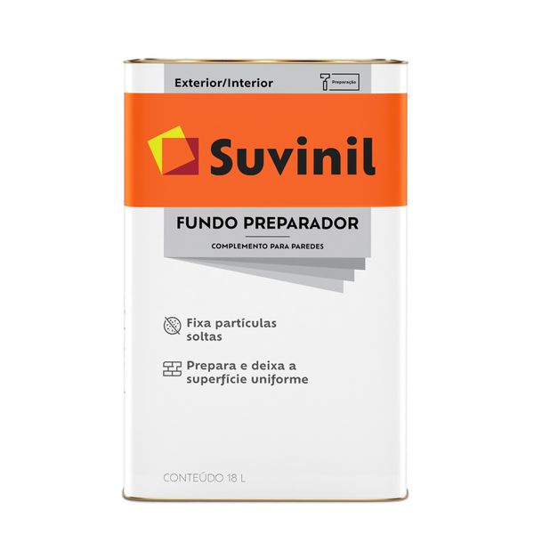 FUNDO PREPARADOR BASE ÁGUA 18L SUVINIL