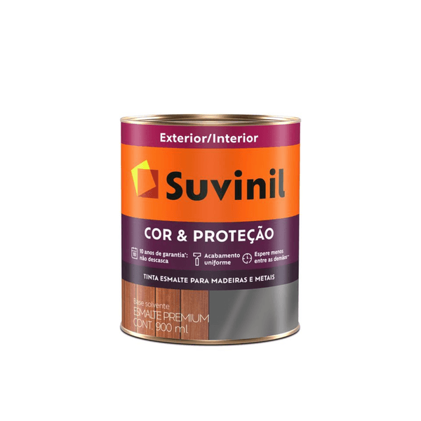 Tinta Esmalte Cor & Proteção Azul Del Rey Bril 0,9L Suvinil