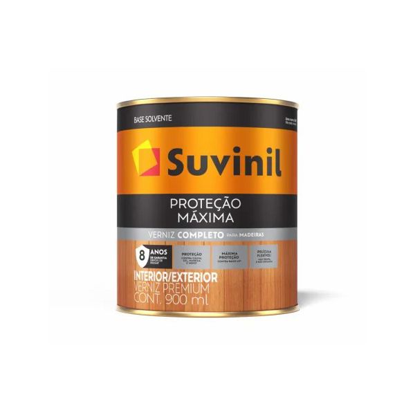 Verniz Proteção Máxima Natural Brilhante 0,9L Suvinil