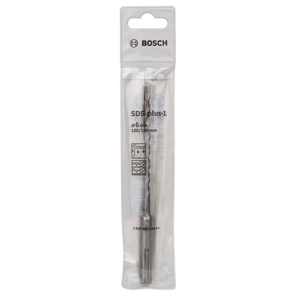 Broca Bosch SDS Plus-1 para concreto Ø6x100x160mm