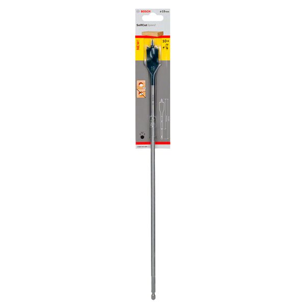 Broca Self Cut Speed para Madeira 19mm 1/4" Bosch 