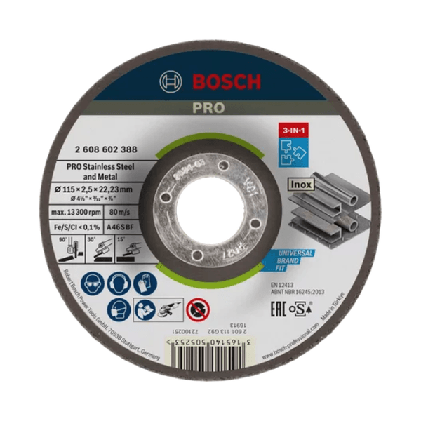 Disco Abrasivo Bosch Expert 125x2,5mm