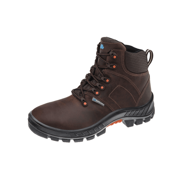 Botina De Couro Nubuck Climatech Marrom Num.40 Premier Plus Marluvas
