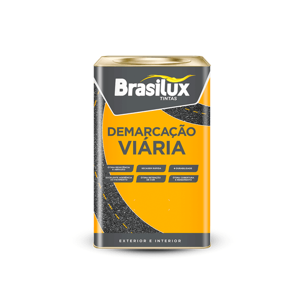 Tinta Demarcação Viária Branco 18L Brasilux 