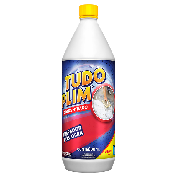 LIMPADOR PÓS OBRA TUDO PLIM 1L MONTANA