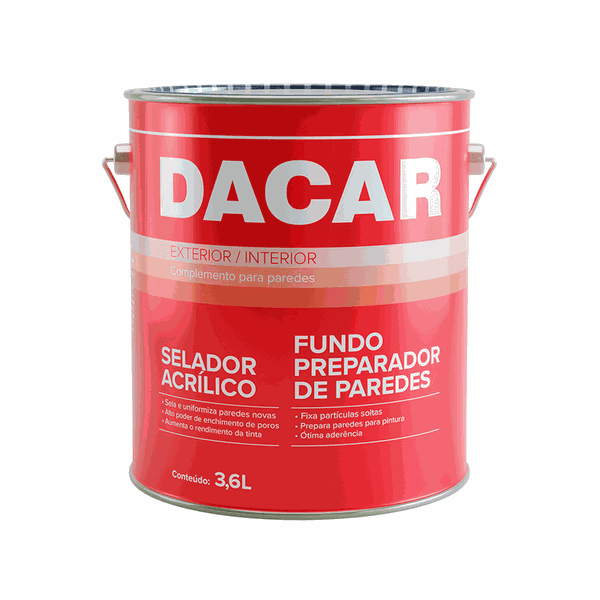 Selador Acrílico Premium Fosco 3,6 L Dacar