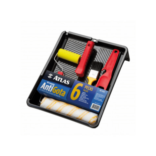 Kit Pintura Antigota Completo 6 PÇS AT1017 Atlas