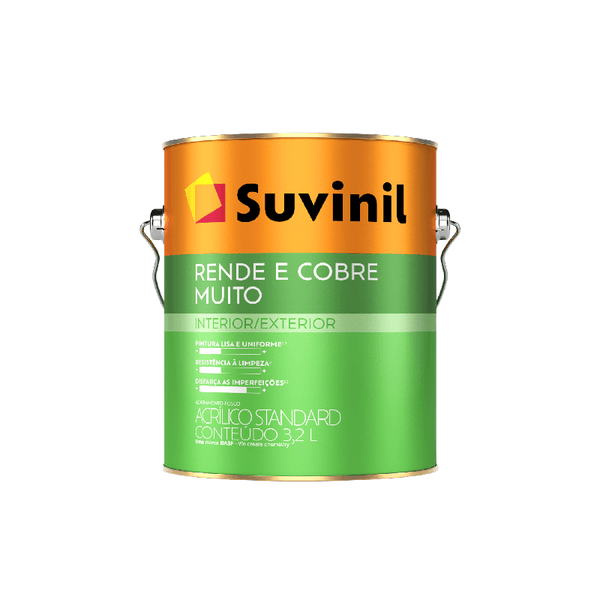 Tinta Rende e Cobre Muito Base A2 3,2L Suvinil