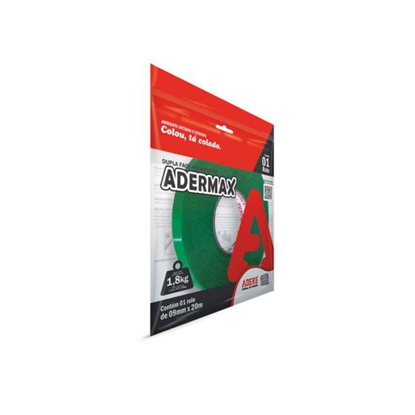 Fita Dupla Face Transparente XT100 9mm X 20m Adere