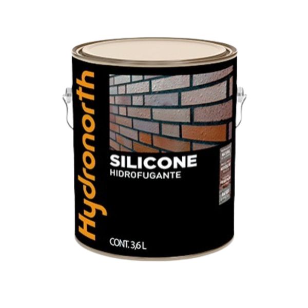 Silicone Hidrofugante Incolor 3,6L Hydronorth