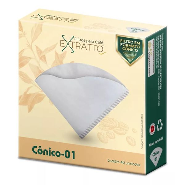 Filtro Conico 01 Extratto c/40 UN